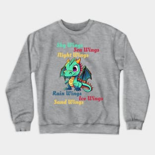 sky wing Crewneck Sweatshirt